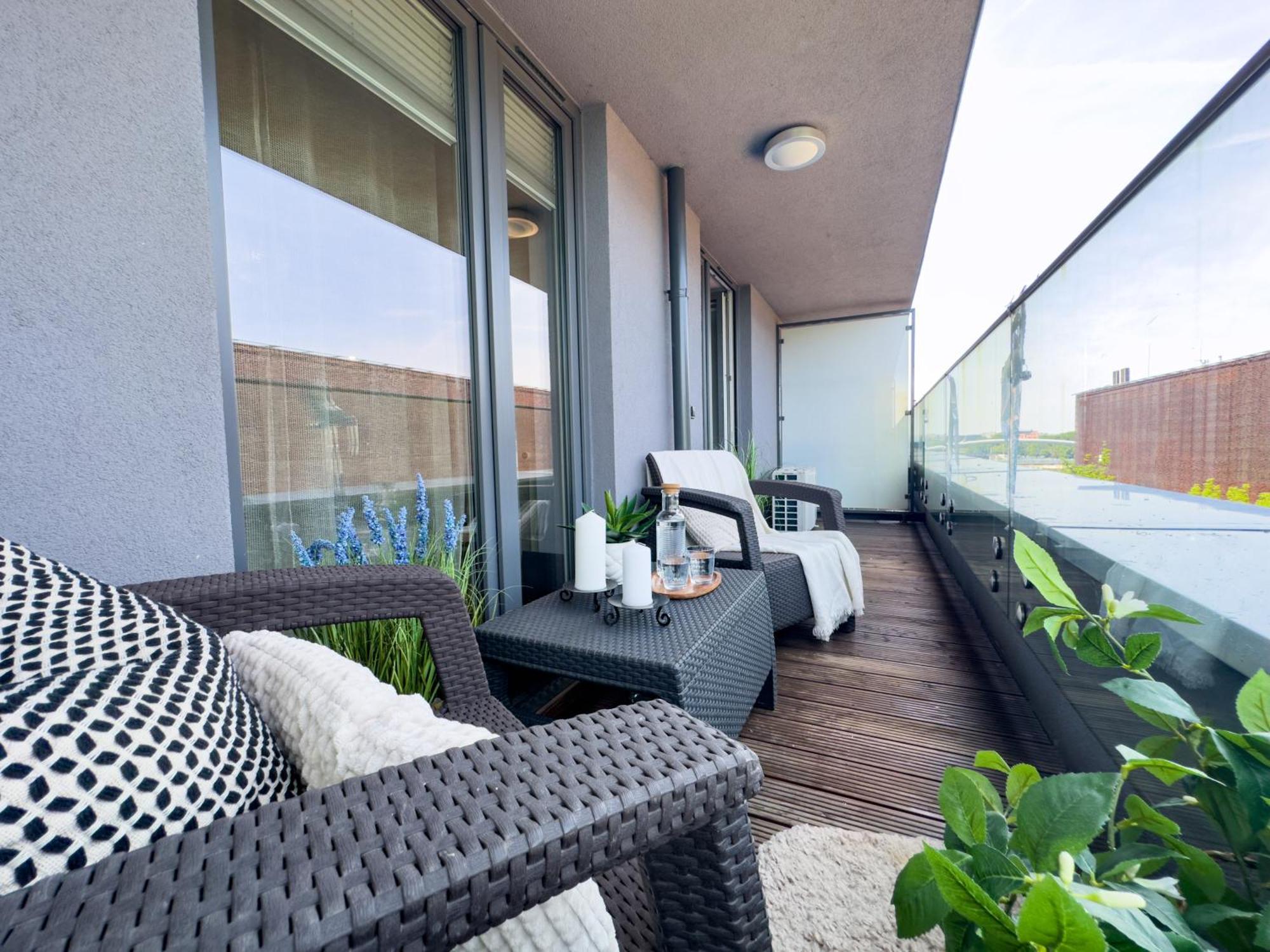 Nadwislanska Przystan Apartament Z Widokiem Na Wisle Krakow Bagian luar foto