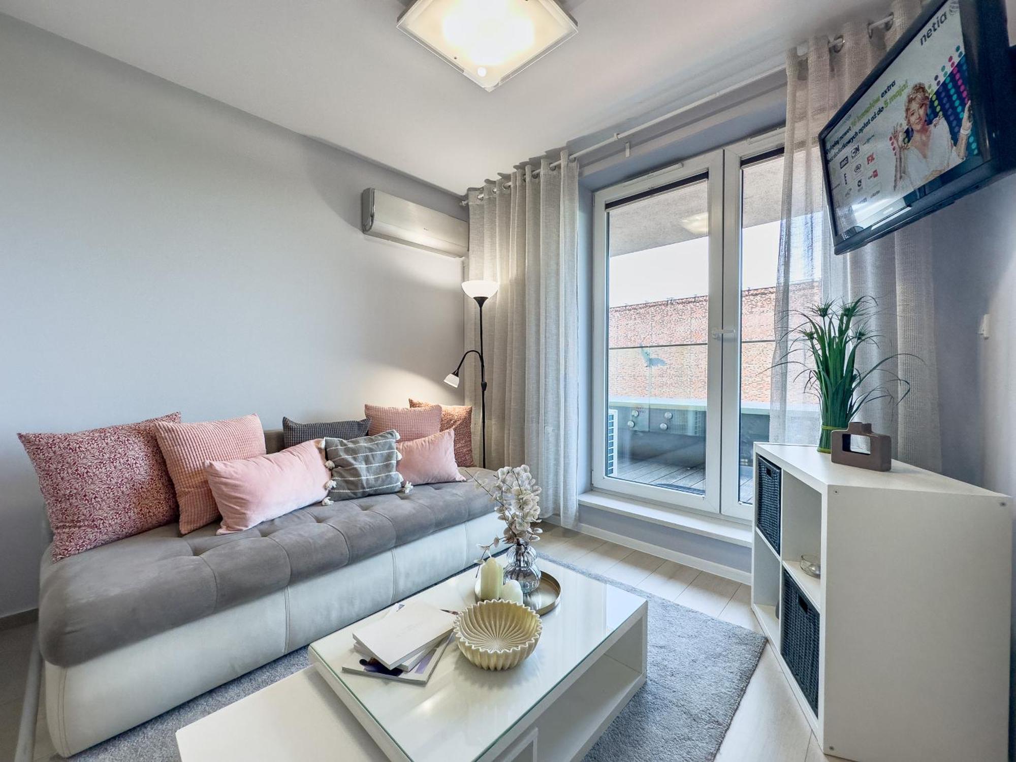 Nadwislanska Przystan Apartament Z Widokiem Na Wisle Krakow Bagian luar foto