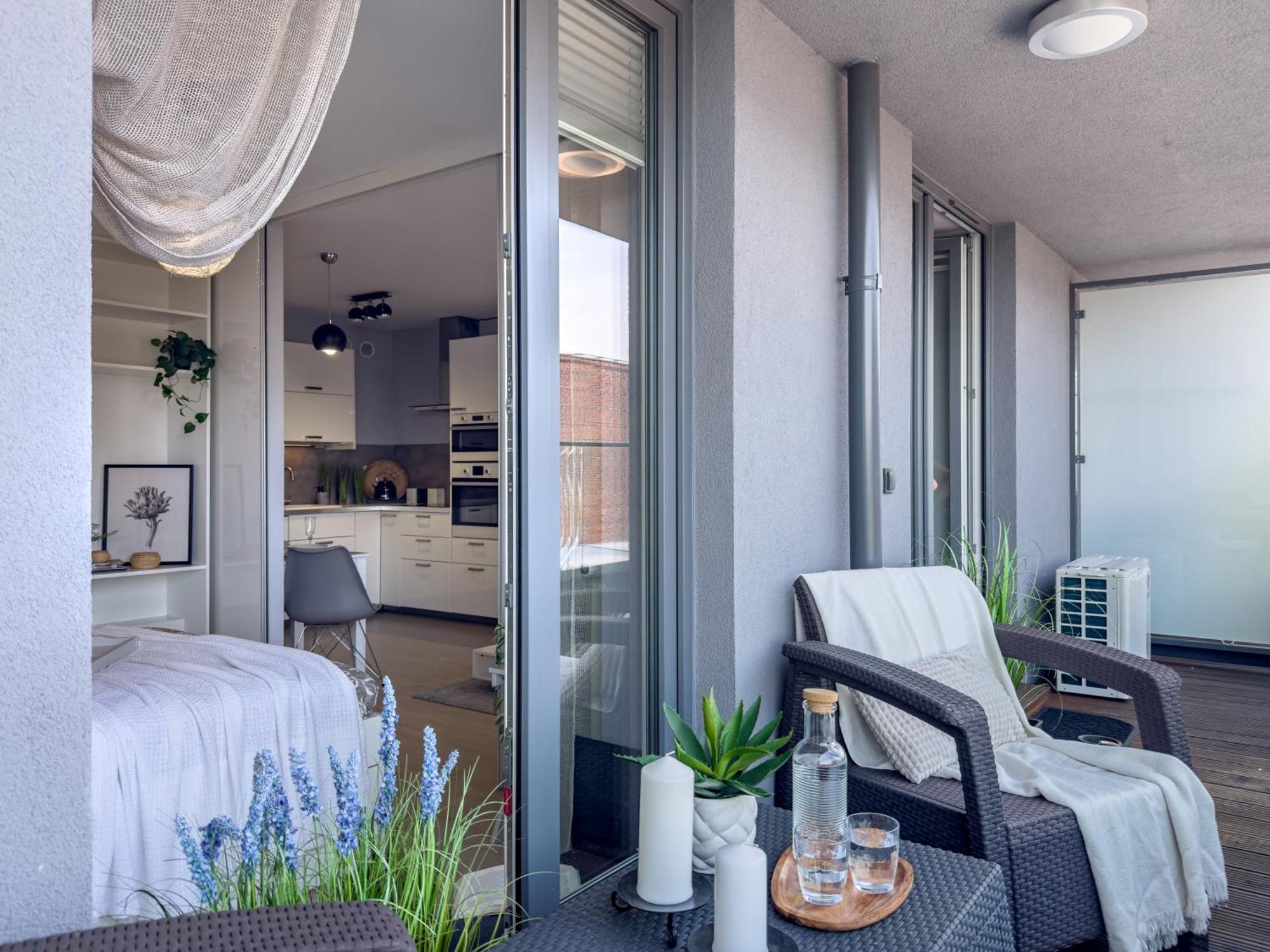 Nadwislanska Przystan Apartament Z Widokiem Na Wisle Krakow Bagian luar foto